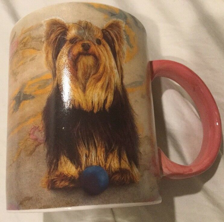 Yorkie Yorkshire Terrier Mug Coffee Cup Cypress Home Sueellen Ross Artwork Dog