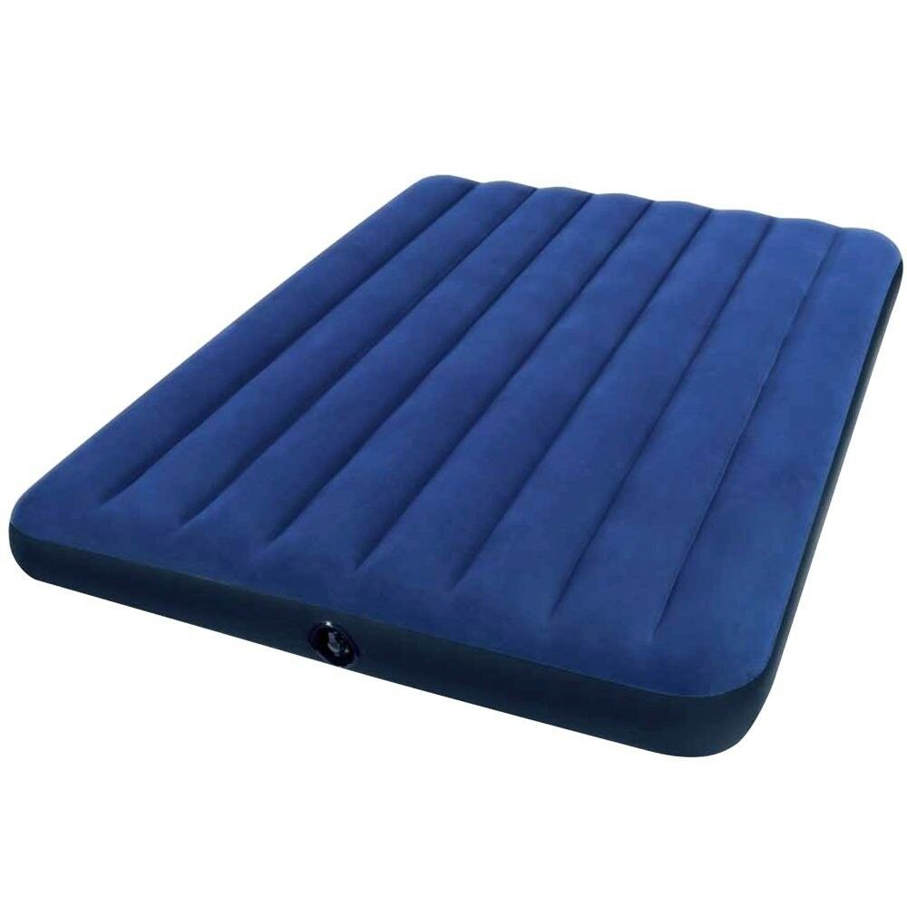 ❤ Full Size Air Mattress Raised Downy Airbed Bed Inflatable Blow Up Pump Fast Sh