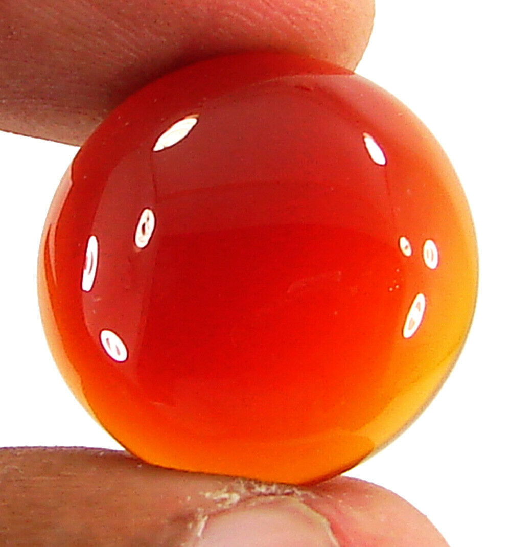 21.40 Ct Natural Orange Carnelian Loose Gemstone Cabochon Wire Wrap Stone-zs2166