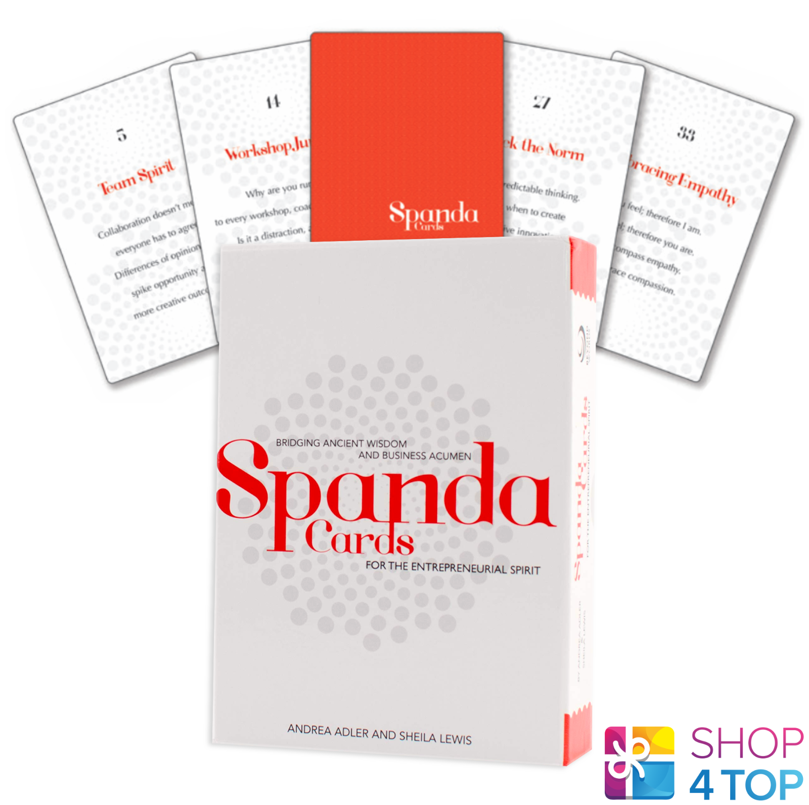 Spanda Cards For The Entrepreneurial Spirit Deck Beyond Words Esoteric Adler New