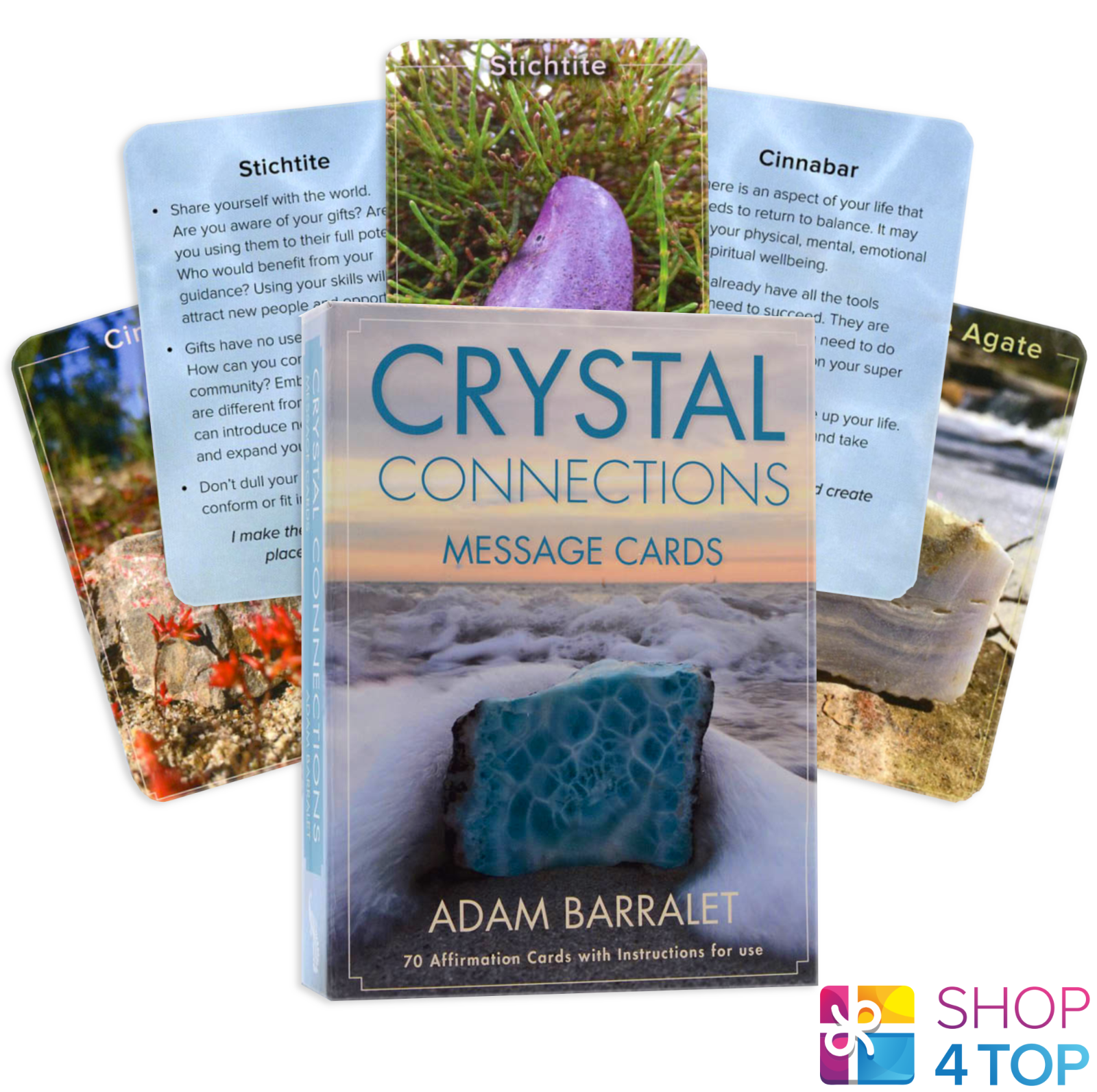 Crystal Connections Message Cards Deck Animal Dreaming Publishing Barralet New