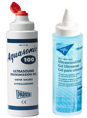 New! Ultrasound Transmission Gel 8.5 Oz. Squeeze Bottle,aquasonic100 Replacement